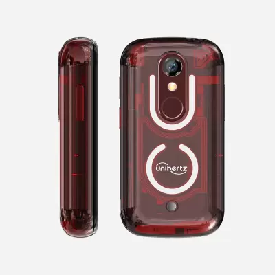 Смартфон Unihertz Jelly Star — самый маленький в мире смартфон на базе Android 13, Красный
