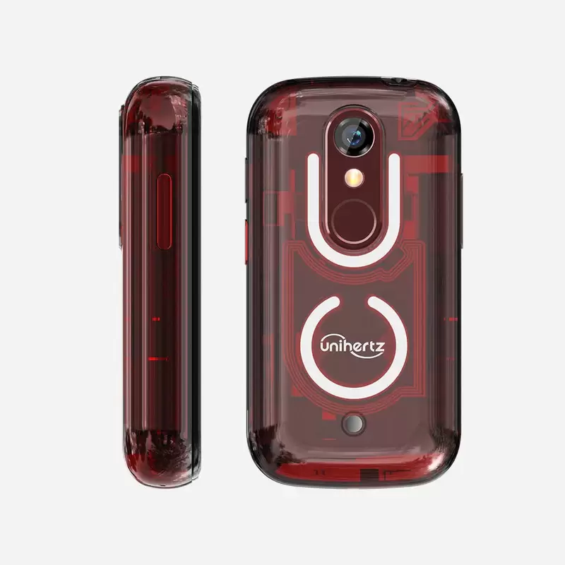 Смартфон Unihertz Jelly Star — самый маленький в мире смартфон на базе Android 13, Красный