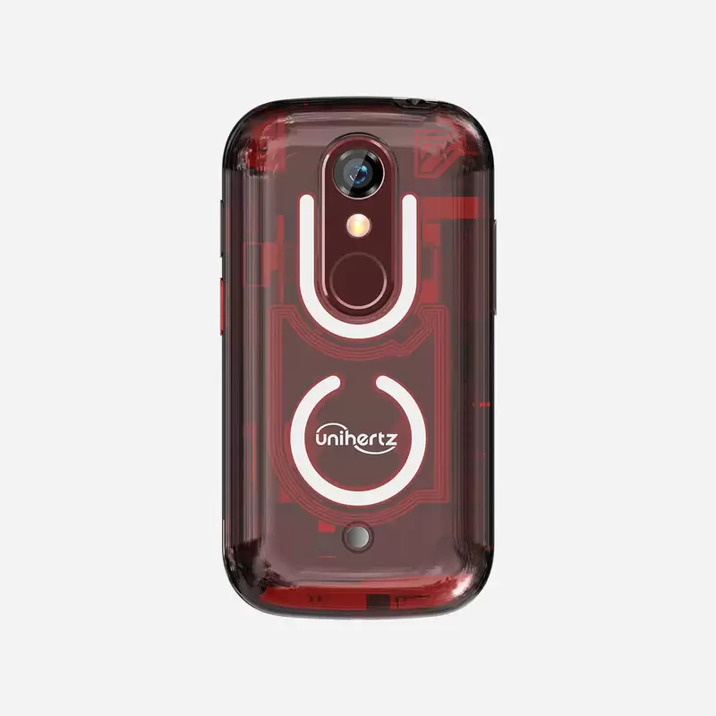 Смартфон Unihertz Jelly Star — самый маленький в мире смартфон на базе Android 13, Красный