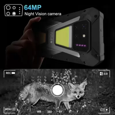 Защищенный смартфон Unihertz 8849 SHARK 3 — 12Gb/512Gb 5G с проектором 15 600 мАч