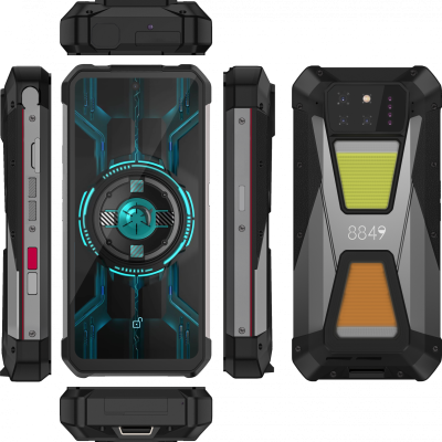 Защищенный смартфон Unihertz 8849 SHARK 3 — 12Gb/512Gb 5G с проектором 15 600 мАч